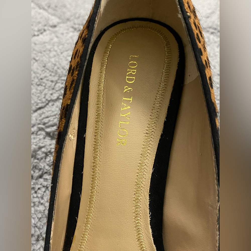 Lord & Taylor leopard print heels - Picture 13 of 16